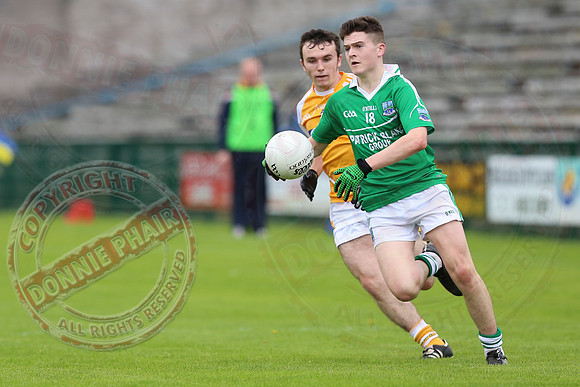 Fermanagh (2-8) V Antrim (5-10) in Ulster Minor Championship.