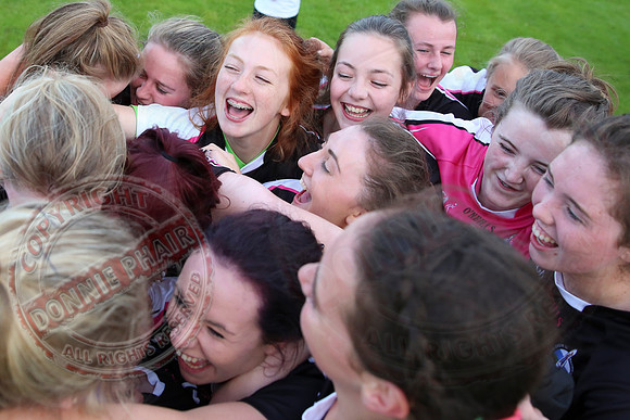 Aghadrumsee (1-14) V Ederney (1-05) in Girls U16 GAA Division One Final.