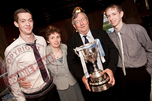 Lisbellaw Football Club Dinner in Carrybridge Hotel.
