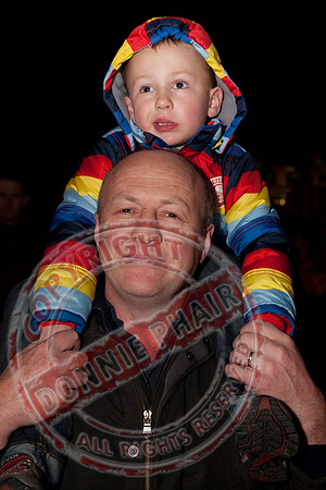 Loyalist Parade in Enniskillen, County Fermanagh.