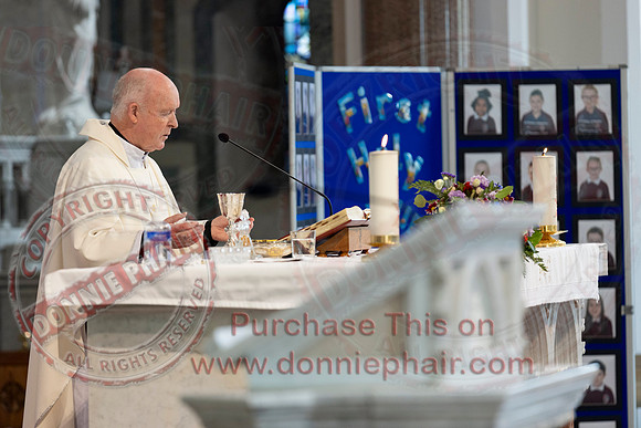 Bishop Larry Duffy commissions 45 members of Parish Bereavement Team in The Holy Cross Church, Lisnaskea-26
