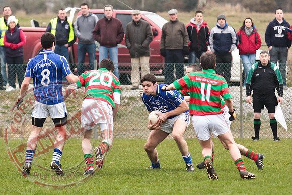 Devenish V Lisnaskea in Senior GAA Football League Final in Kinawley.  Devenish Won.