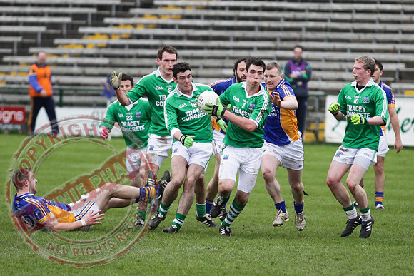 Fermanagh Senior Men V Wicklow in GAA Football in Brewster Park, Enniskillen.