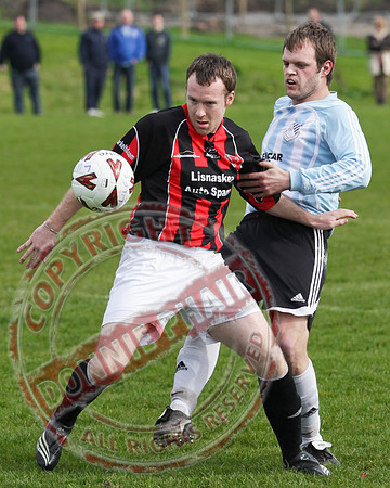 Lisnaskea V Lisbellaw with Lisnaskea providing a shock win over the visitors.