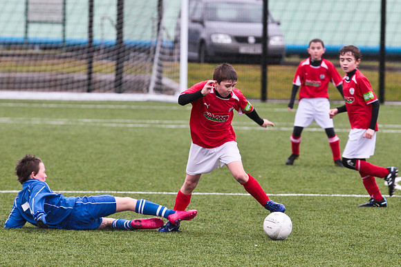 Ballinamallard V Cliftonville U12 Soccer.