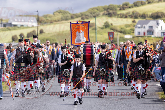 Annual County Donegal Twelfth Demonstration at Rossnowlagh-98