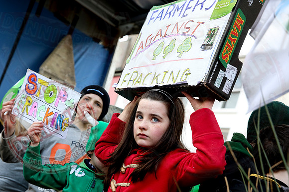 St. Patrick's Day celebrations in Enniskillen, County Fermanagh.