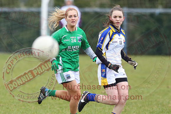 Fermanagh (3-22) V Longford (3-1) in Ladies GAA National Football League Division 3