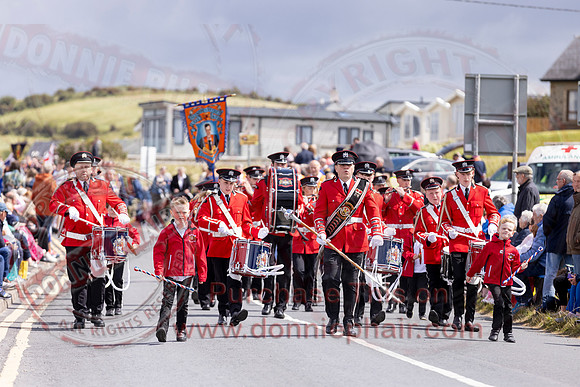 Annual County Donegal Twelfth Demonstration at Rossnowlagh-110