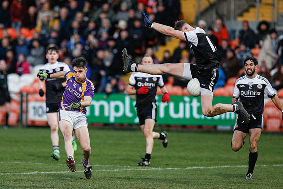 Kilcoo V Derrygonnelly in Ulster GAA Football Cub Championship Semi-Final in the Athletic Grounds Armagh