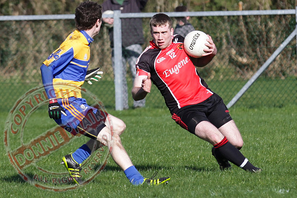 Maguiresbdirge V St. Teresa, Belfast in Ulster League GAA Football.