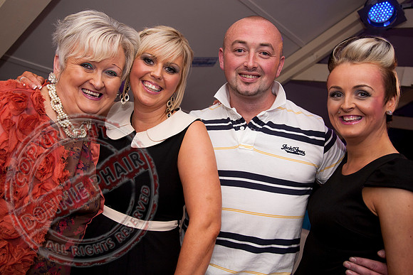 Fionnuala McAlynn and Eamon Mcelhatton celebrate their recent Engagment in Floyd's in Irvinestown