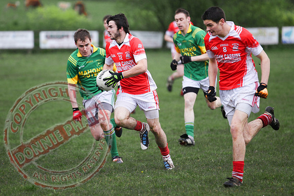Belnaleck V Irvinestown in Senior GAA League Football.