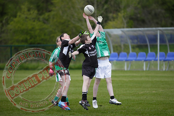 Celebrating Aghadrumsee GAA Club new playing field the U12 Aghadrumsee GAA Team play local rivals Roslea.