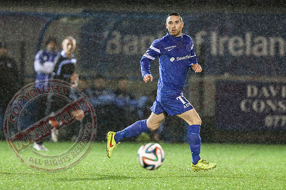 Ballinamallard United (2) V Ballymena United (3) in League Cup Semi-Final.