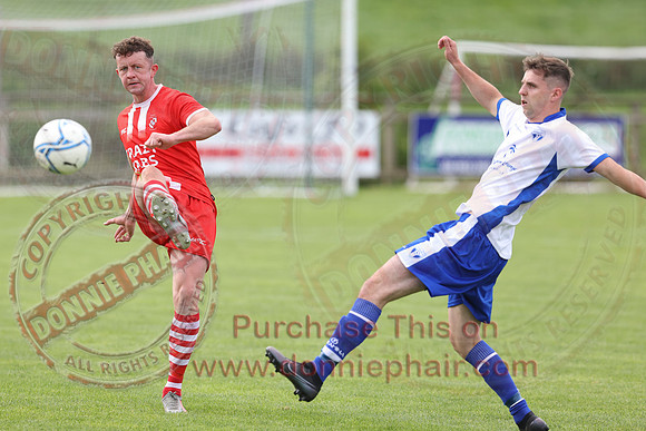 Enniskillen Rangers (5) V Magheraveely (0) in Mercer Football League-2
