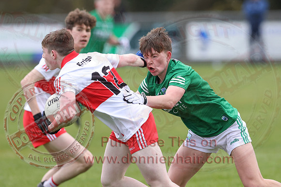 Fermanagh (0-08) V Derry (1-13) in Ulster Minor GAA Football League-15