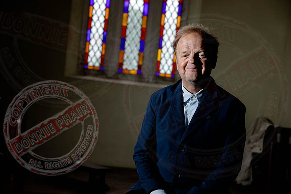 Actor, Toby Jones, performs at Breandrum Chapel