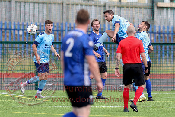 Enniskillen Town (1) V NFC Kesh (0)) in Mercer Football League-1