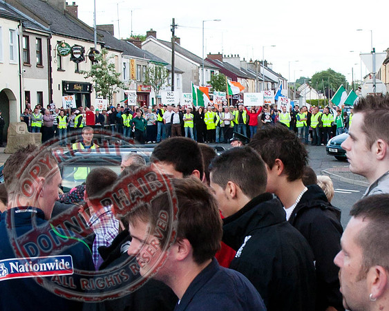 Loyalist Parade in Newtownbutler.