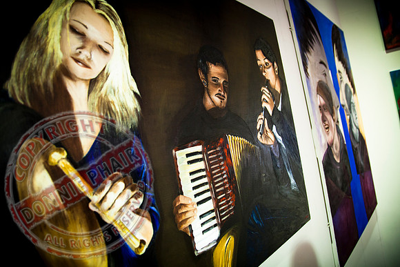 South West College Art and Design End of Year Show in the Higher Bridges Gallery, Enniskillen.