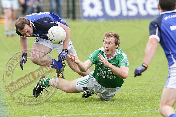 Fermanagh (0-11) V Cavan (0-13) in Ulster GAA Championship Quarter Final in Brewster Park.