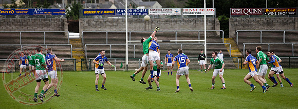 Fermanagh Senior Men V Wicklow in GAA Football in Brewster Park, Enniskillen.