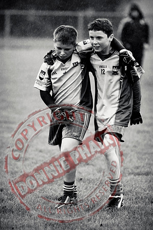 Roslea V Enniskillen Gaels in U12 GAA Football B Final.
