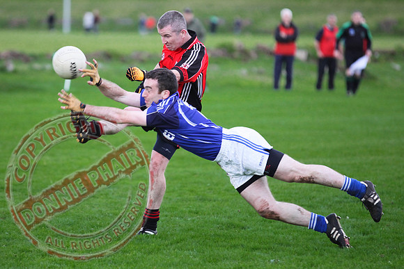 Brookeborough V Kinawley in GAA Football Championship Game.