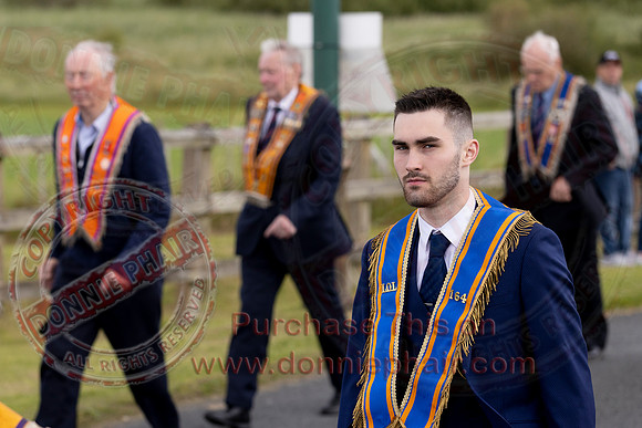 Annual County Donegal Twelfth Demonstration at Rossnowlagh-40