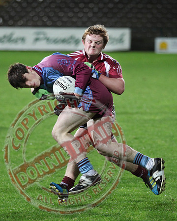 St. Michaels College Enniskillen V Omagh CBS in McCormick Cup game held in Brewster Park.