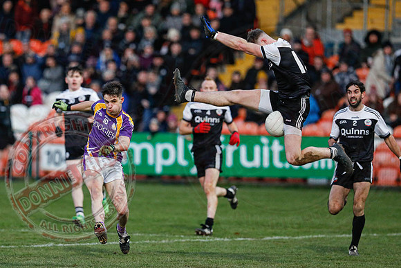 Kilcoo V Derrygonnelly in Ulster GAA Football Cub Championship Semi-Final in the Athletic Grounds Armagh