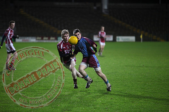 St. Michaels College Enniskillen V Omagh CBS in McCormick Cup game held in Brewster Park.