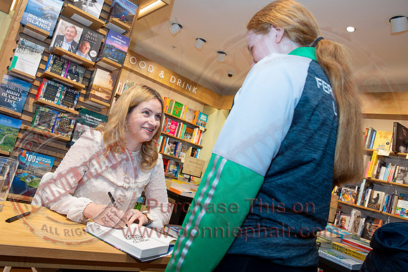 Bernie Collins from F1 - Book Signing in Waterstones, Enniskillen-27