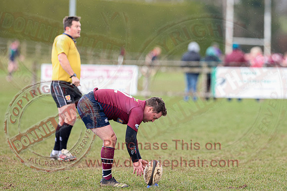 Enniskillen !st XV (36) V Portadown 1st XV (12) in Bank of Ireland Towns Cup-6