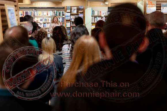 Bernie Collins from F1 - Book Signing in Waterstones, Enniskillen-14