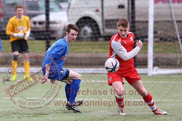 Ballinamallard Youth (2) V Cliftonville Youth (3) in IFA Youth League.