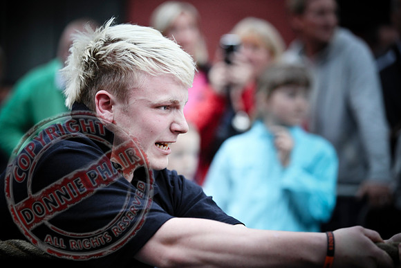 Kesh Festival - Tug O War Competition held in Main STreet.