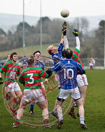 Devenish V Lisnaskea in Senior GAA Football League Final in Kinawley.  Devenish Won.