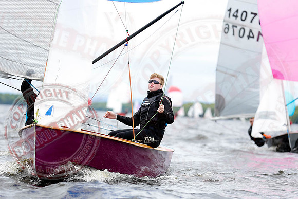 GP14 Ulster Championship Sailing Competition at Lough Erne Yacht Club
