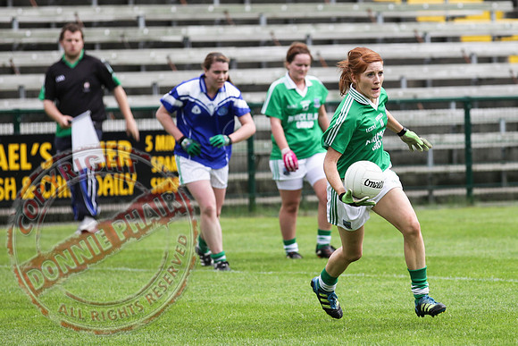 Fermanagh (3-13) V Limerick (3-08) in Senior Ladies GAA Football.