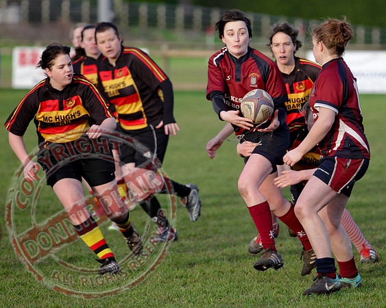 Enniskillen V Sligo in Ladies Rugby.