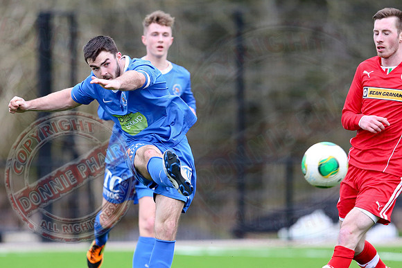 Ballinamallard United Reserves (0) V Cliftonville (1) in IFA Reserve League.
