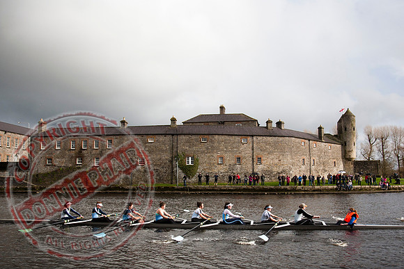 Head of the River Boat Race taking Place on the River Erne in Enniskillen, County Fermanagh.