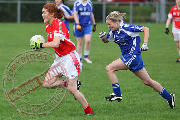 Ladies GAA Football League Final in Brookeborough between Kinawley and Newtownbutler First Fermanagh's.