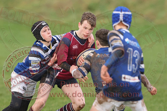 Enniskillen (35) V Coleraine (5) in U14 Provincal League Youth Rugby-11