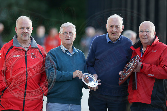 Enniskillen Town (2) V Ballinamallard United Reserve (0) in 75th Coffey Cup Final.