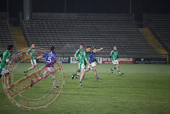 Fermanagh GAA Senior Men League Final Between Roslea (Winners) and Devenish from Garrison