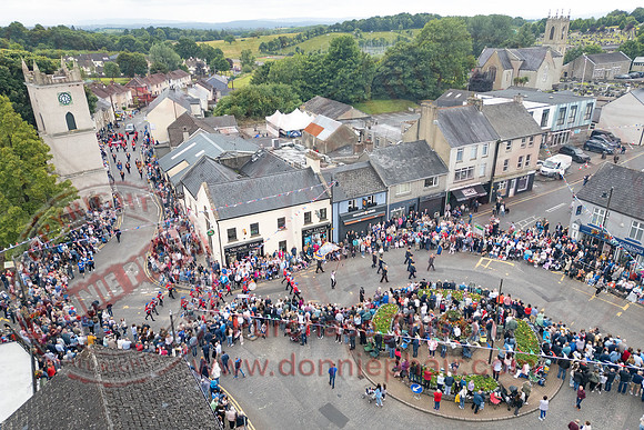 Aerial Photos of the Annual County Fermanagh Twelfth Demonstration In Irvinestown-15