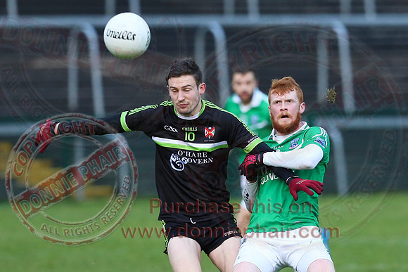 Fermanagh (1-13) V Queen's University (0-9) in Dr. McKenna Cup.